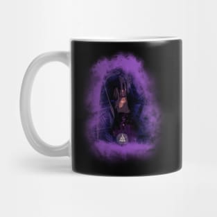 Cloaked Figure Fantasy Art Mug